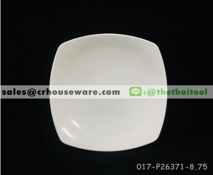 จานสี่เหลี่ยม ขนาด 8.75 นิ้ว 017-P26371-8.75