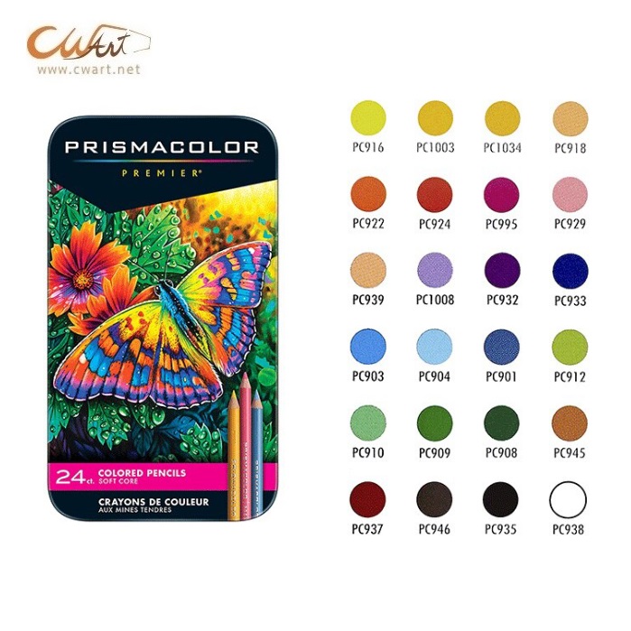 Prismacolor Premier Colored Pencils Set of 24