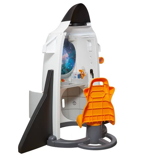 กระสวยอวกาศจำลอง Little Tikes Adventure Rocket - Realistic Space Astronaut Role Play Set for Boys and Girls