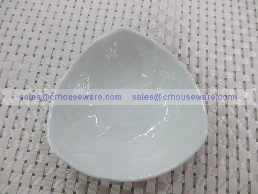 ถ้วยน้ำจิ้ม ทรงใบไม้ 3.5 นิ้ว นิ้ว 017-PX-53035