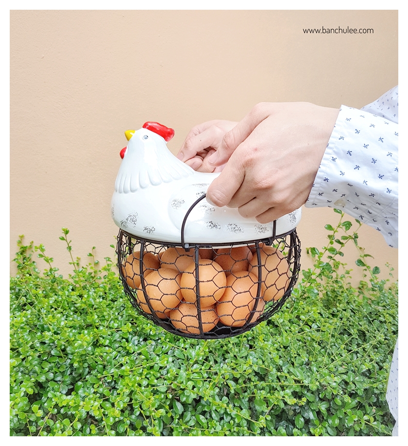 Egg Basket ตะกร้าใส่ไข่หรือผลไม้