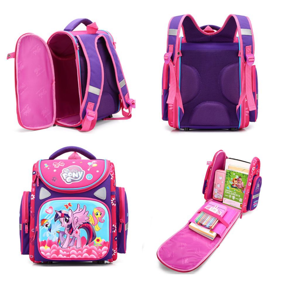 กระเป๋า เป้เด็ก โพนี่ รุ่นเปิดข้าง