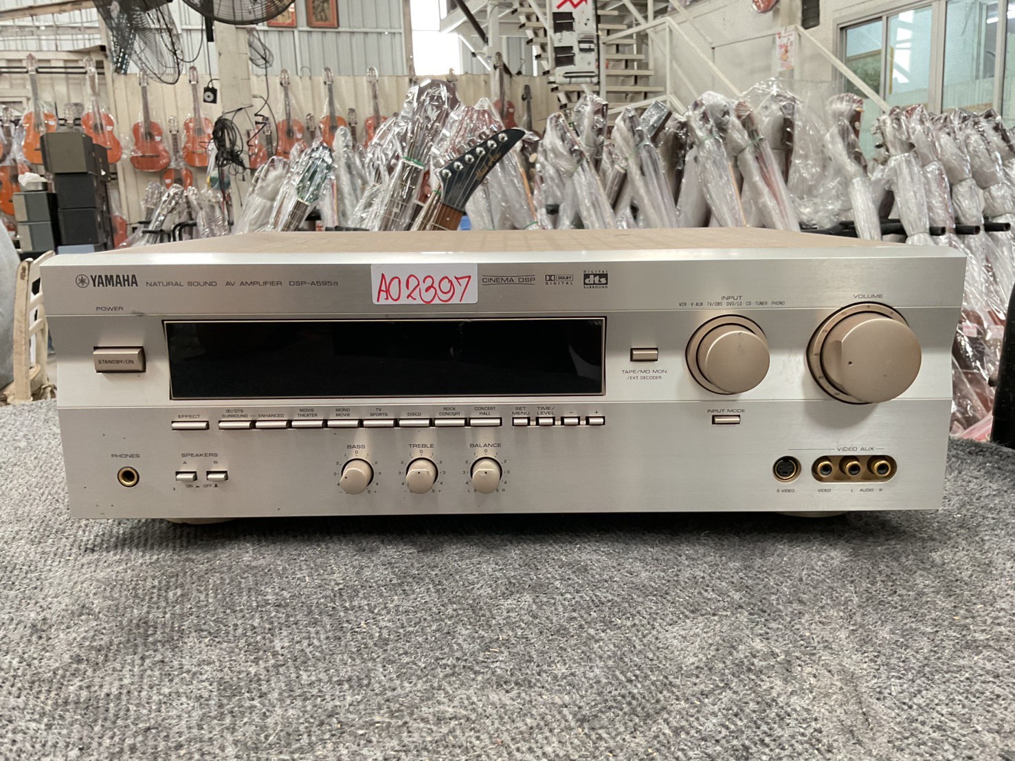 เครื่องขยายเสียง YAMAHA : DSP-A595a