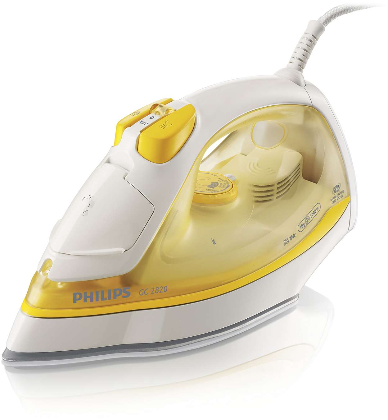 Philips เตารีดไอน้ำ ขนาด 2000 วัตต์ รุ่น GC2820