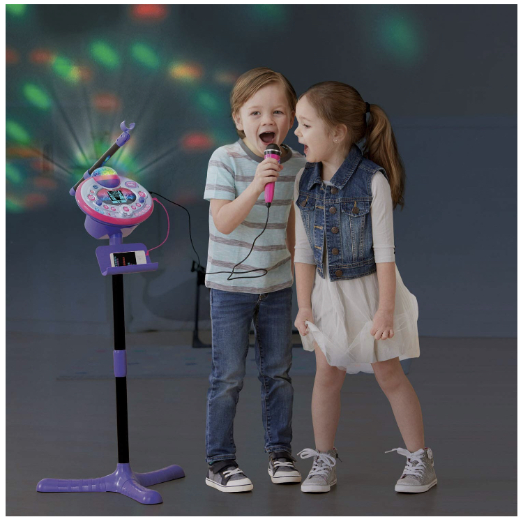 VTech Kidi Star Karaoke Machine, Pink/Purple