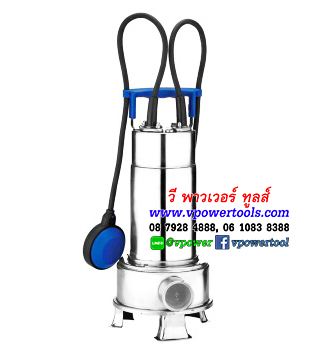EBARA RIGHT-75MA ปั๊มจุ่มสแตนเลส สำหรับน้ำสกปรก 220V 2สาย มีลูกลอย