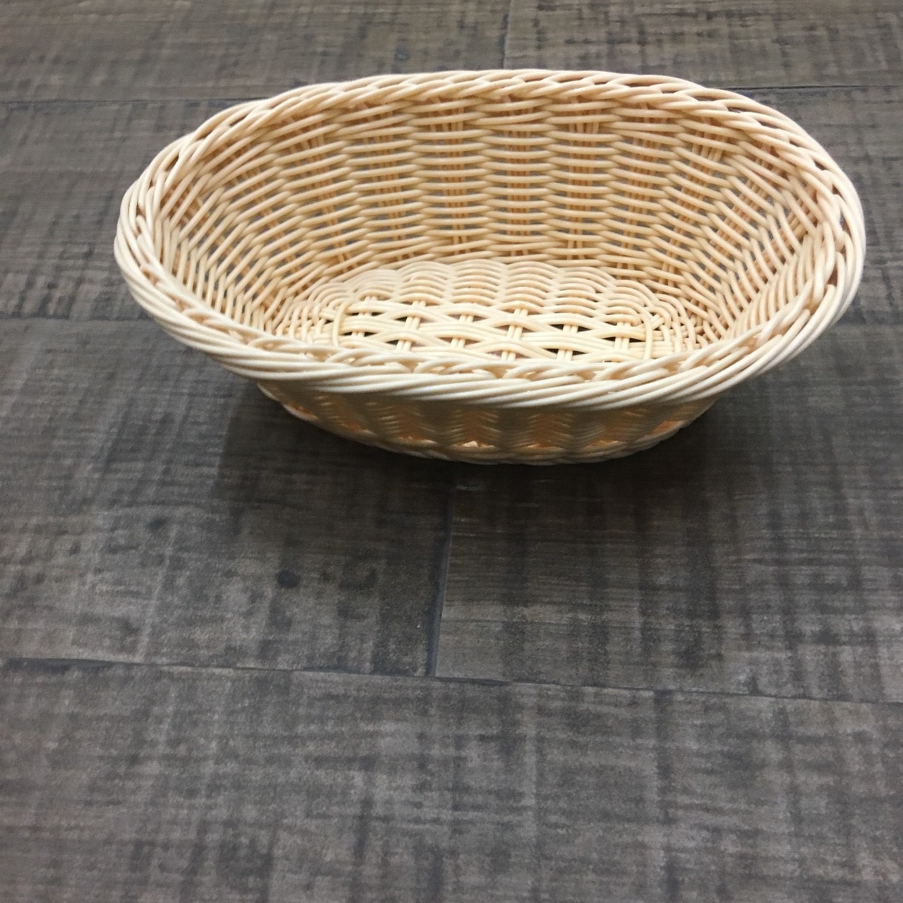 ตะกร้าหวายเทียม แบบวงรี 005-TWPBB-22