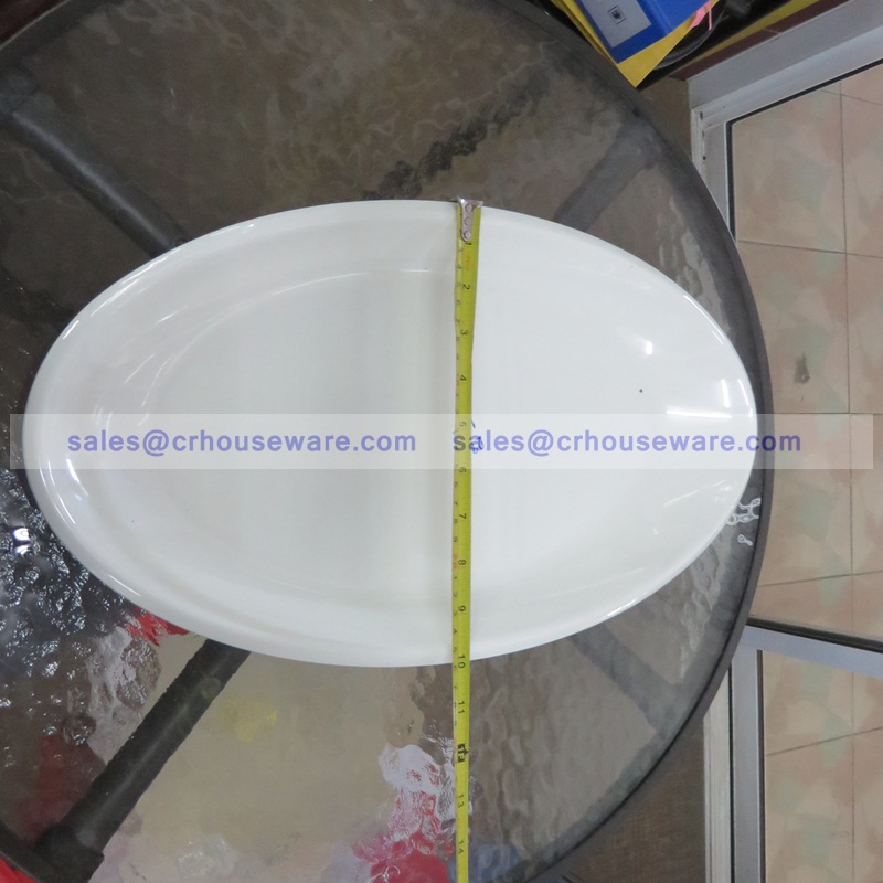 จานทรงรีเมลามีน 18 นิ้ว 017-PX-15118