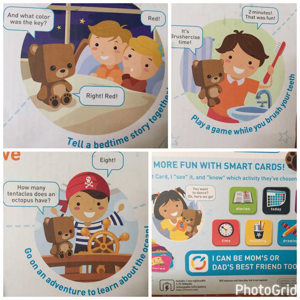 ตุ๊กตาหมีแสนรู้ Fisher-Price Smart Toy Bear