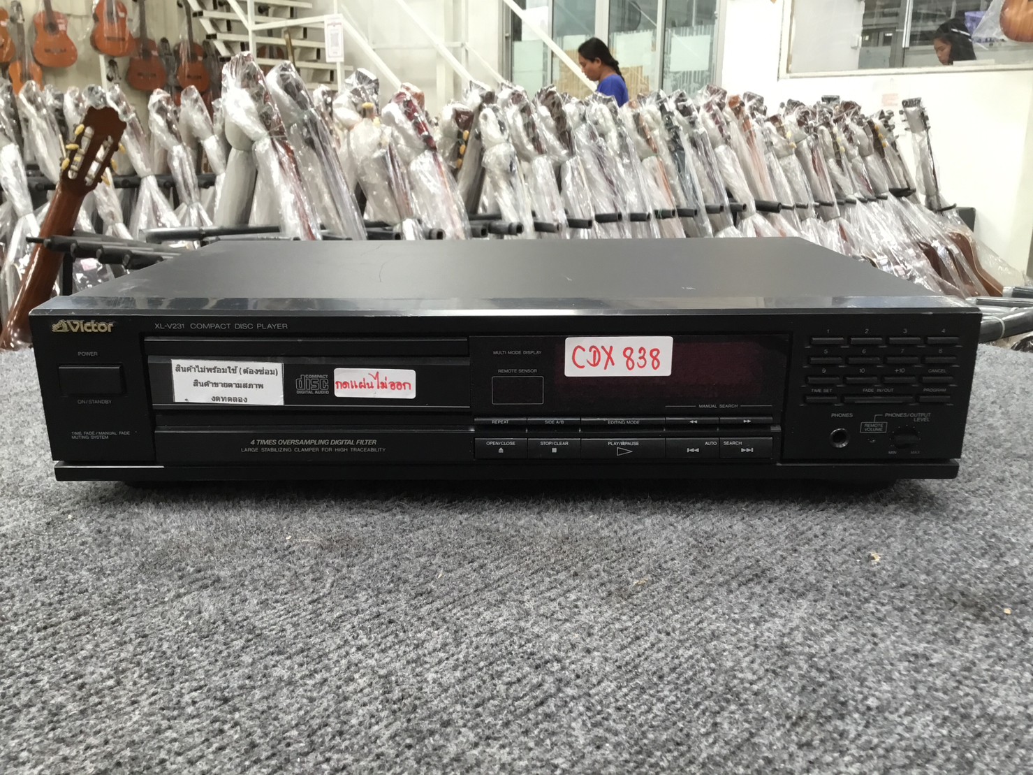 เครื่องเล่น VICTOR XL-V231 สินค้าไม่พร้อมใช้งาน (ต้องซ่อม)