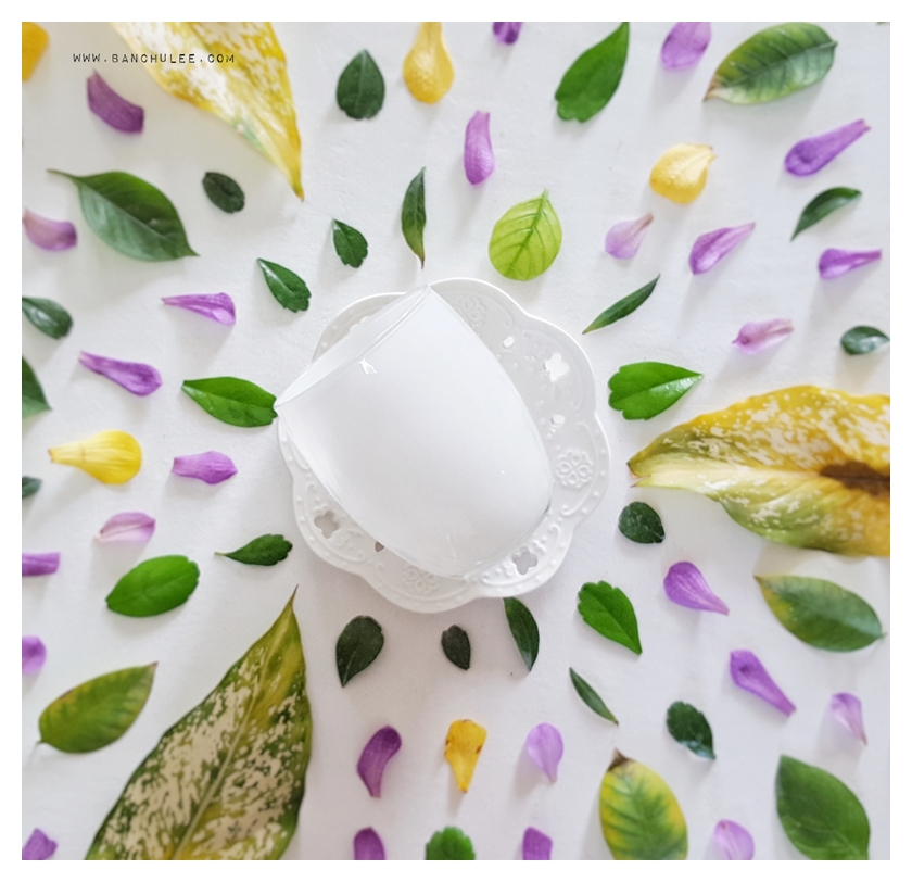 White Glass Cup แก้วน้ำ สีขาว