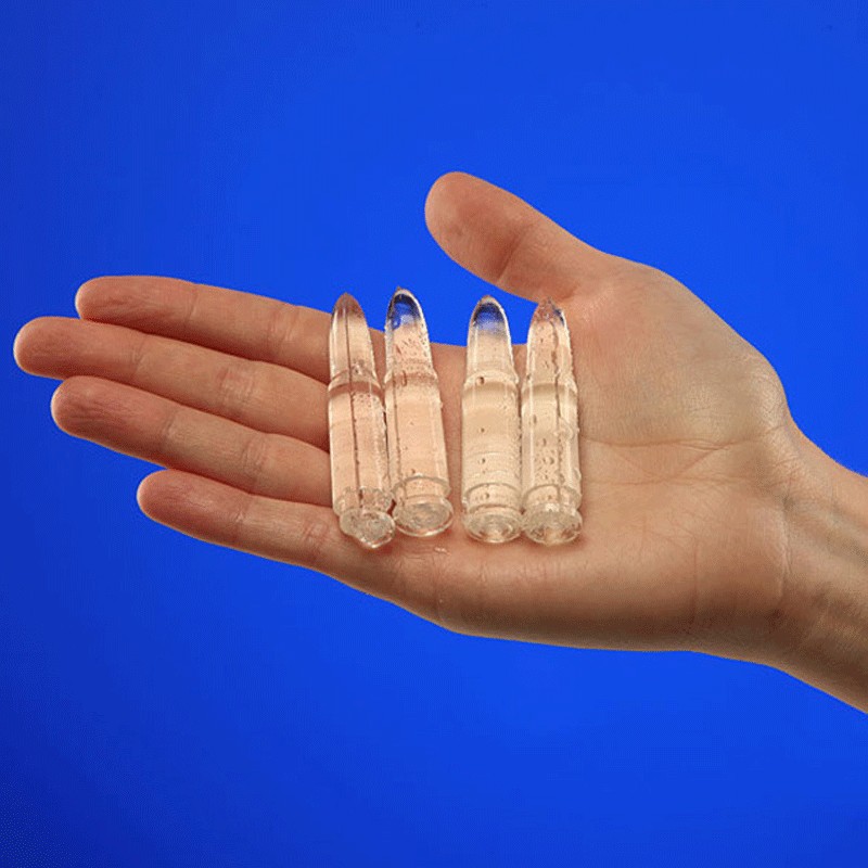 ที่ทำน้ำแข็ง รูปกระสุนปืน 3D PVC