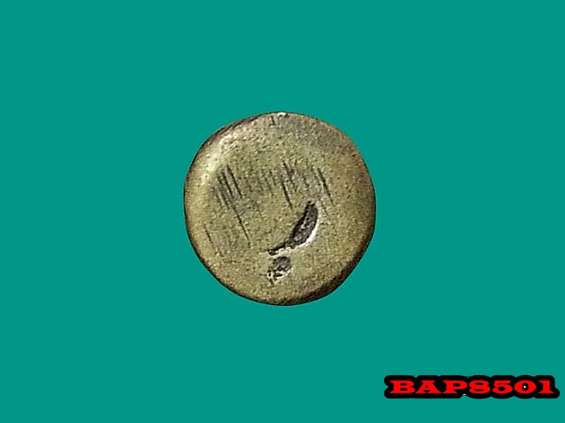 รูปหล่อ พระสิวลี หลวงพ่อแฉ่ง วัดบางพัง จ.นนทบุรี ปี 2485 เนื้อทองผสม เก่า