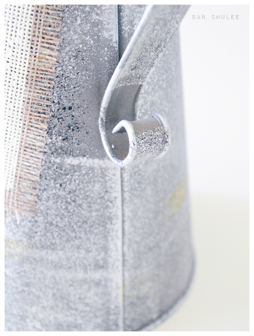 Rustic Metal Vase