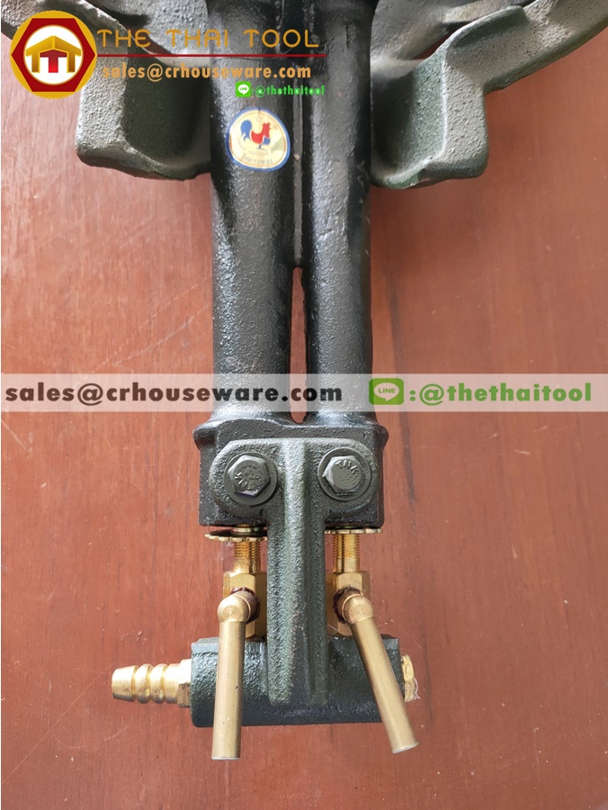 หัวเตา C30 แบบวาล์วโยก พร้อมกระทะ 091-C30