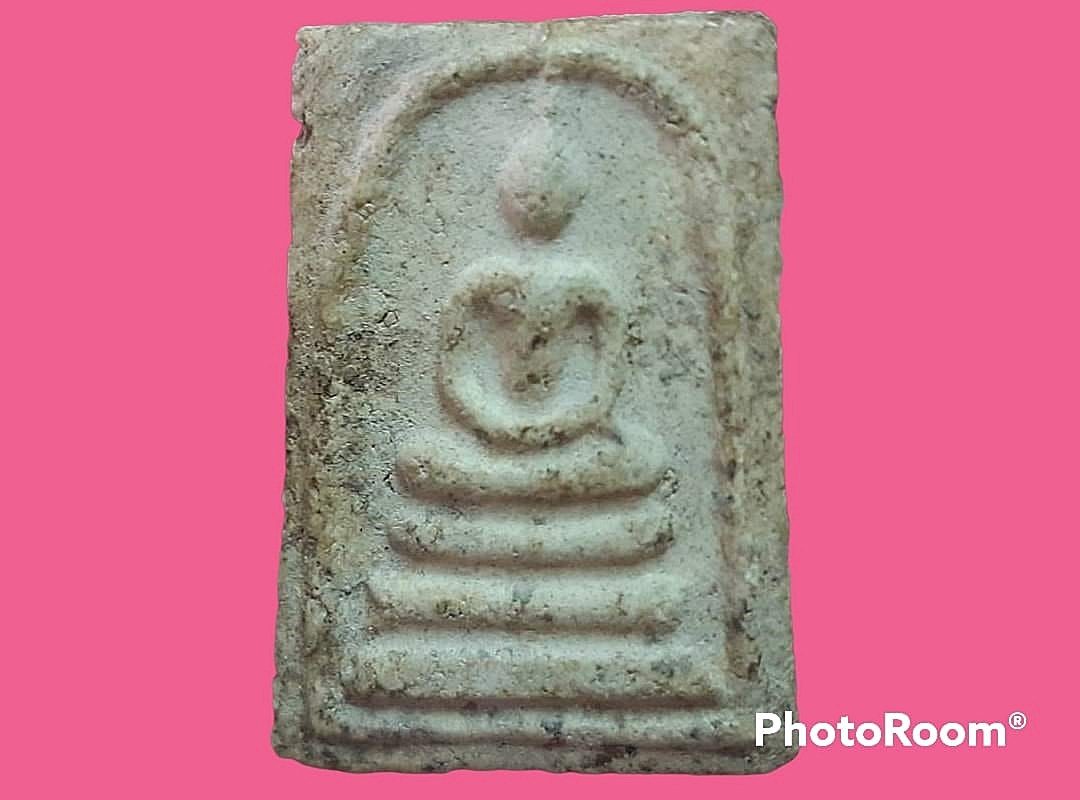สมเด็จ หลวงปู่ลำภู วัดใหม่อมตรส บางขุนพรหม กรุงเทพมหานคร ปี 2502 พิมพ์ใหญ่ เกศทะลุซุ้ม
