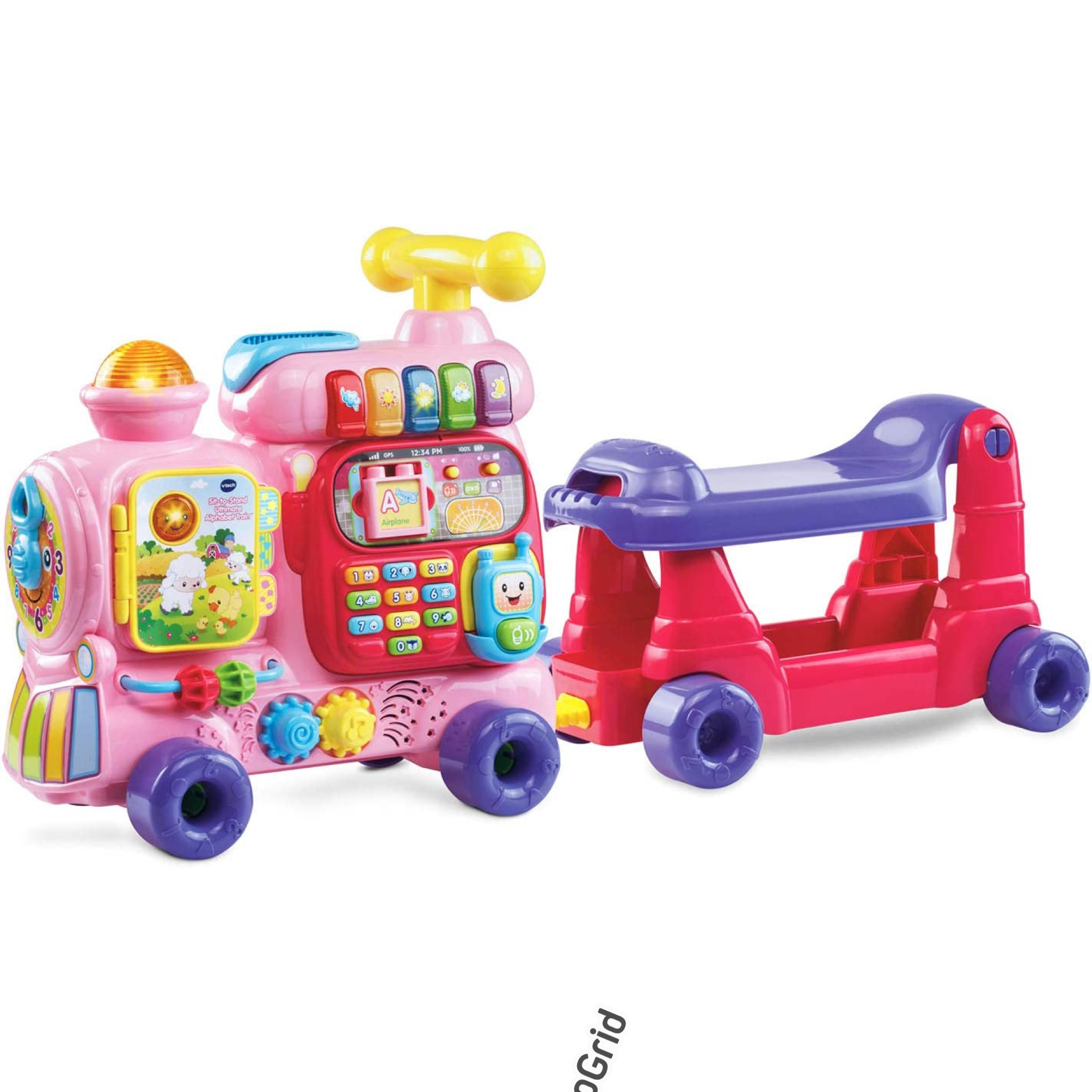 VTech Sit-to-Stand Ultimate Alphabet Train Pink