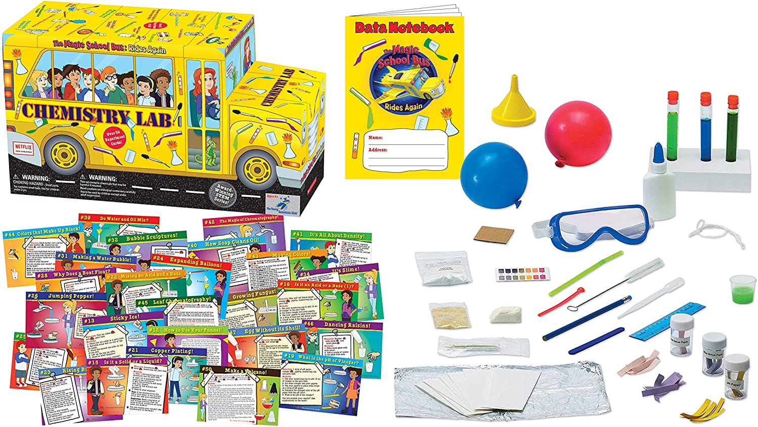 ชุด ทดลองทางด้านเคมี The Magic School Bus™ Chemistry Lab