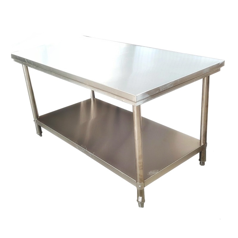 Stainless table 2 Tiers , โต๊ะสแตนเลส 2 ชั้น , 002-RW-2T70100 (SUS-304)