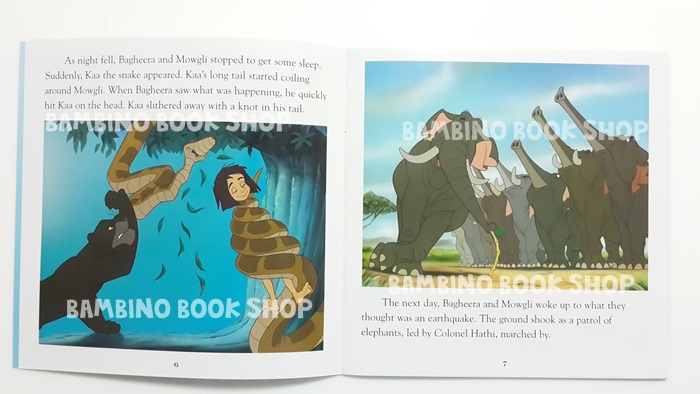 หนังสือนิทานการ์ตูนคลาสสิค 'เมาคลี ลูกหมาป่า' / Storybook : Disney Jungle Book