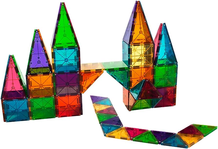 MAGNA-TILES Classic 100-Piece Magnetic Construction Set
