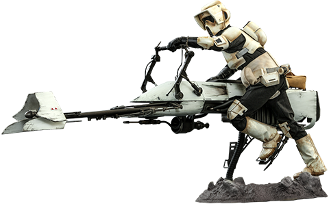 Hot Toys – he Mandalorian : Scout Trooper and Speeder Bike