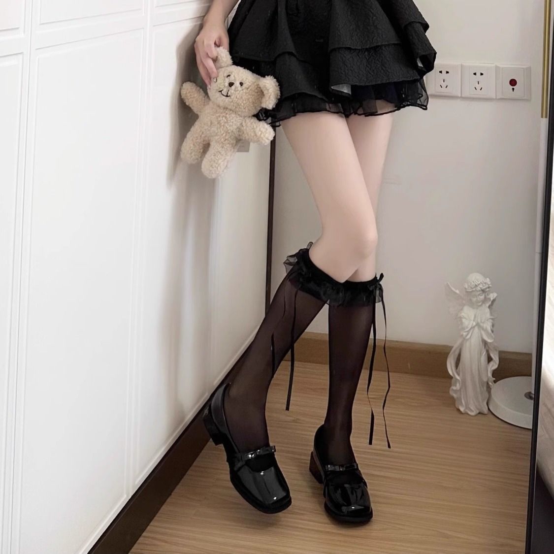 พร้อมส่ง ถุงเท้า ถุงน่อง ปลอกขา พร๊อพเสริมชุด