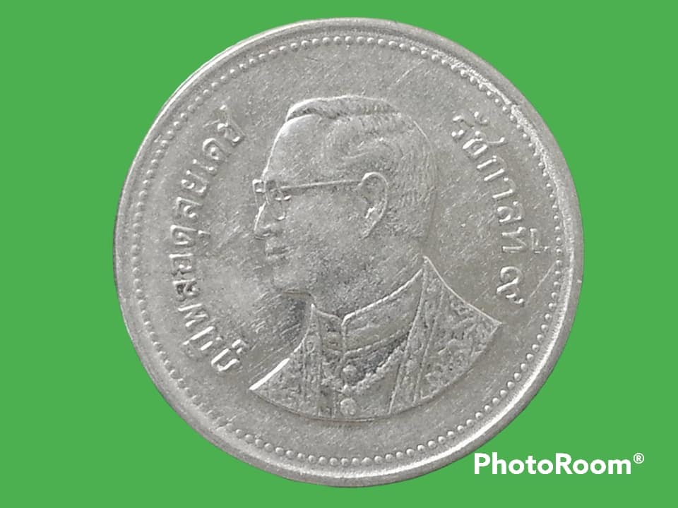 เหรียญ เงินหมุนเวียน รัชกาลที่ 9 2 Baht RAMA 9 (2006) อันดับ 4