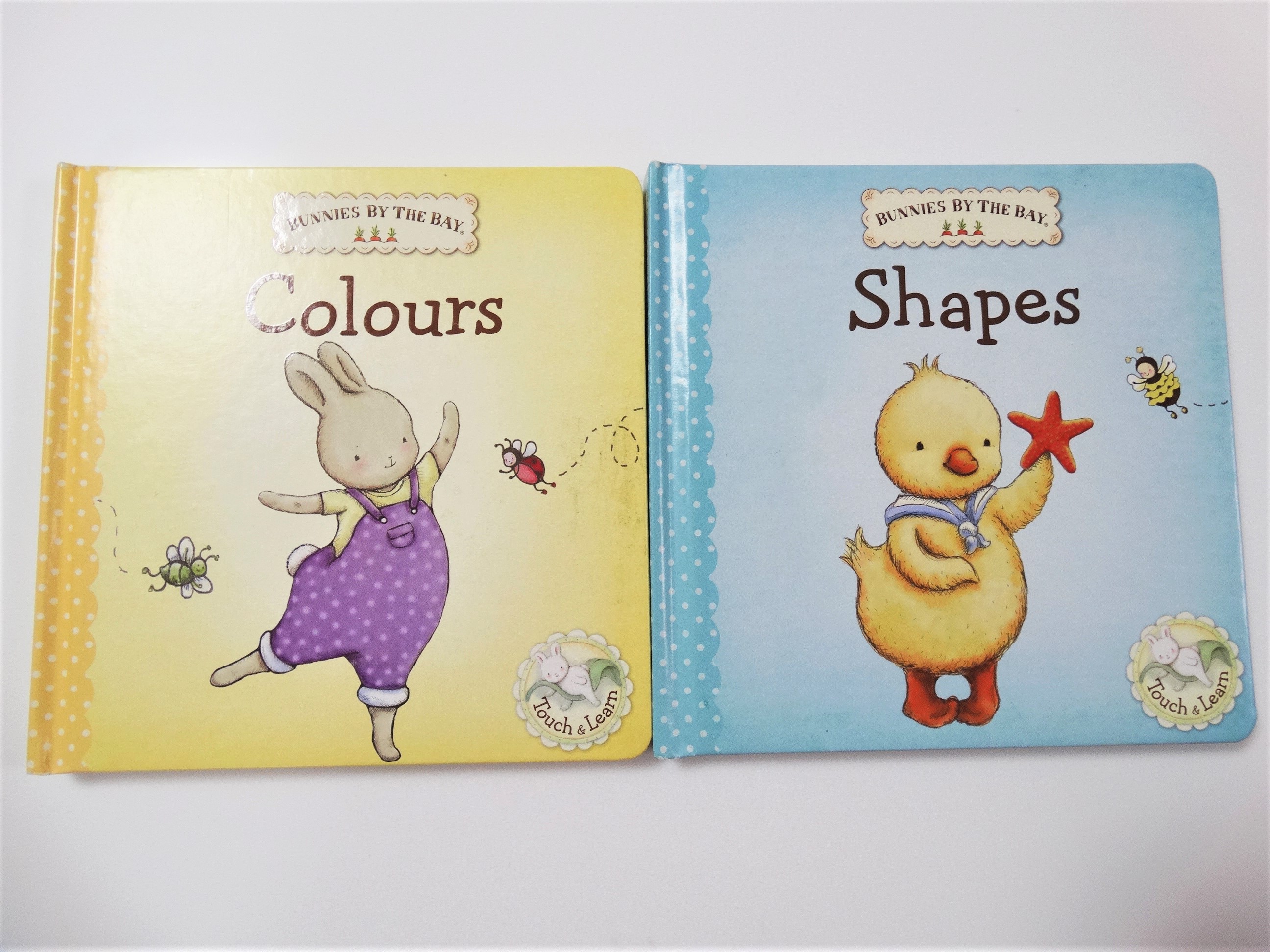 ชุดพิเศษ!! Bunnies By The Bay Touch And Learn : Colours and Shapes (Elsie Attaberry)