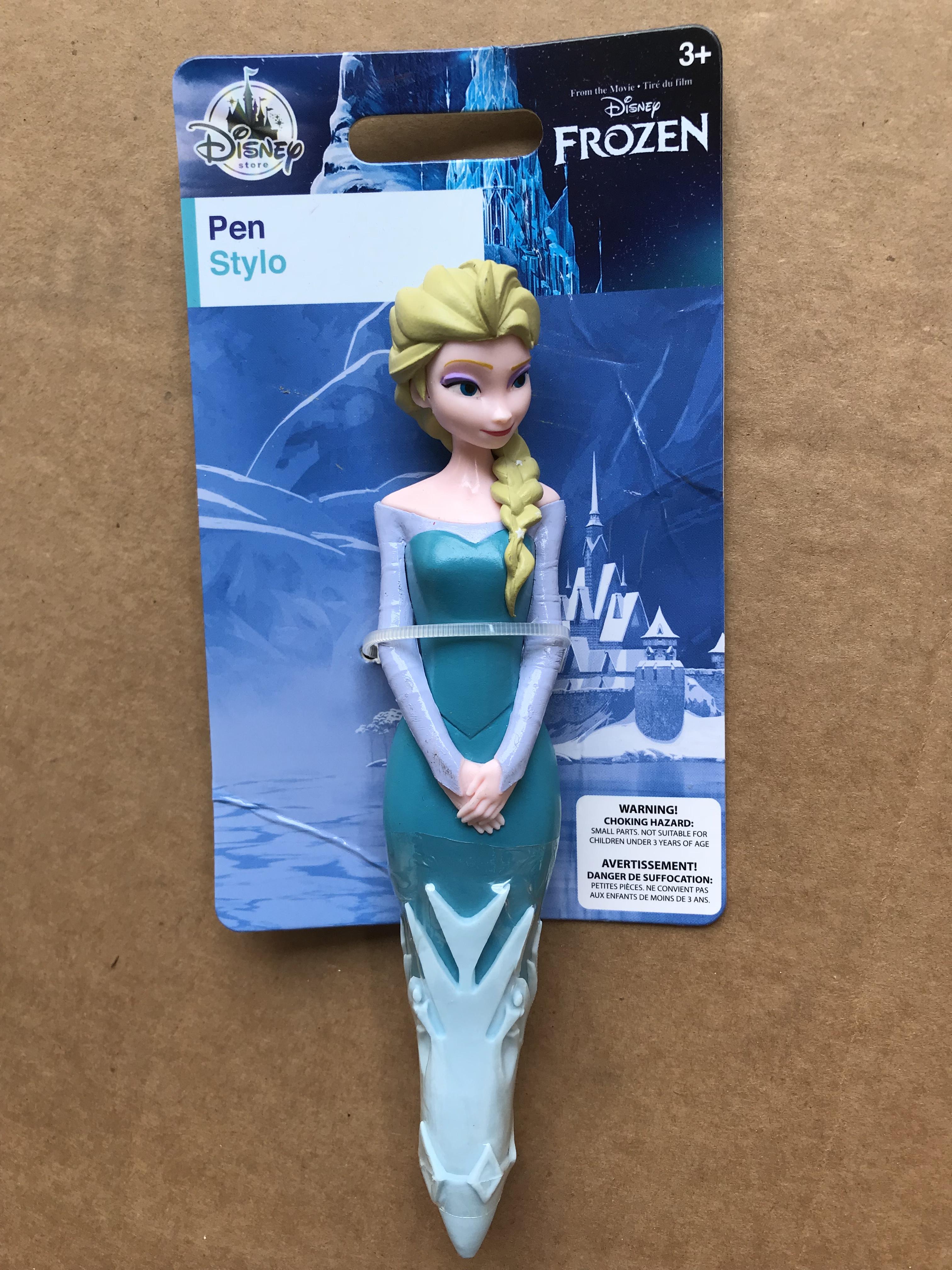 ปากกาลูกลื่นสีดำ Elsa Figural Pen - Frozen