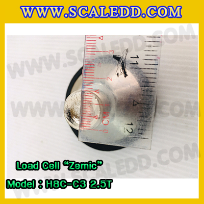 โหลดเซลล์ (Load cell) ZEMIC H8C-C3 Shear beam Alloy steel รองรับเครื่องชั่งน้ำหนัก 2.5ตัน , 5 ตัน