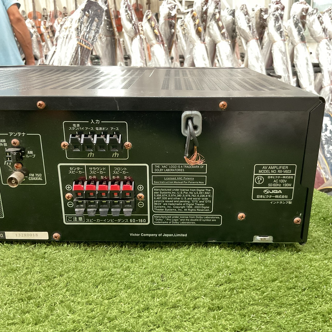 เครื่องขยายเสียง JQA : RX-V603 สินค้าไม่พร้อมใช้งาน (ต้องซ่อม)