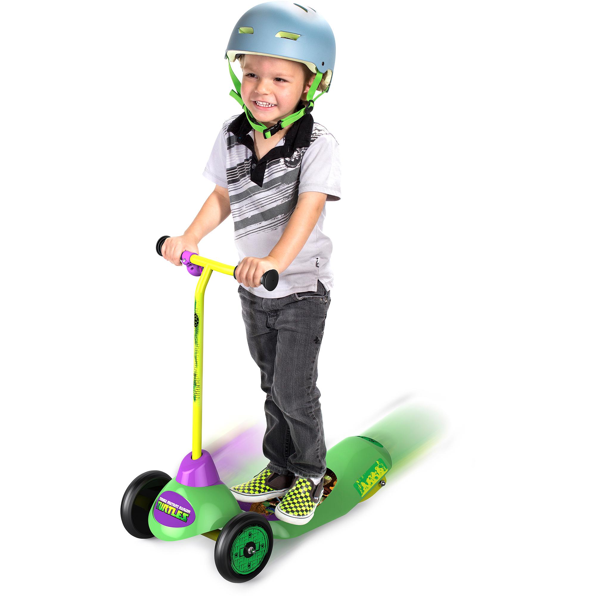 สกู้ตเตอร์ไฟฟ้า Teenage Mutant Ninja Turtles Safe Start 3-Wheel Electric Scooter