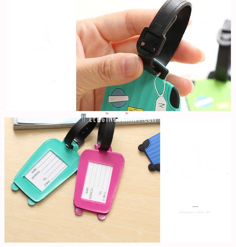 ป้ายแท็กกระเป๋าเดินทาง มีหลายสี