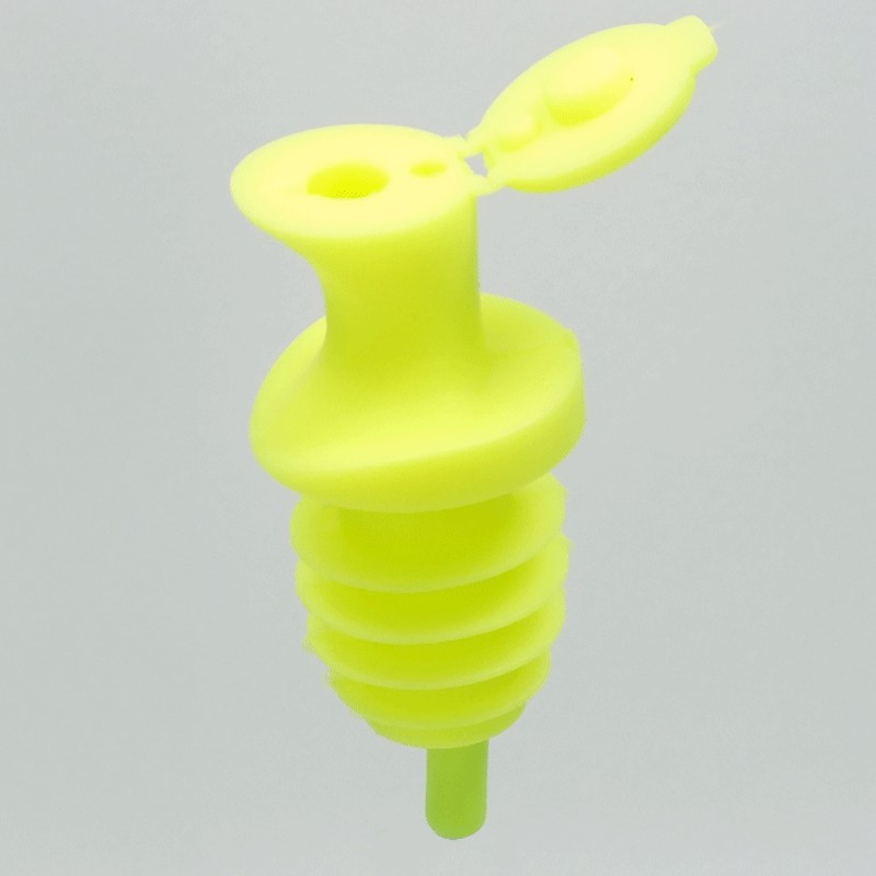 พัวเรอร์พลาสติก แบบมีที่ปิด คละสี ( จุกเหล้า ) Pourer