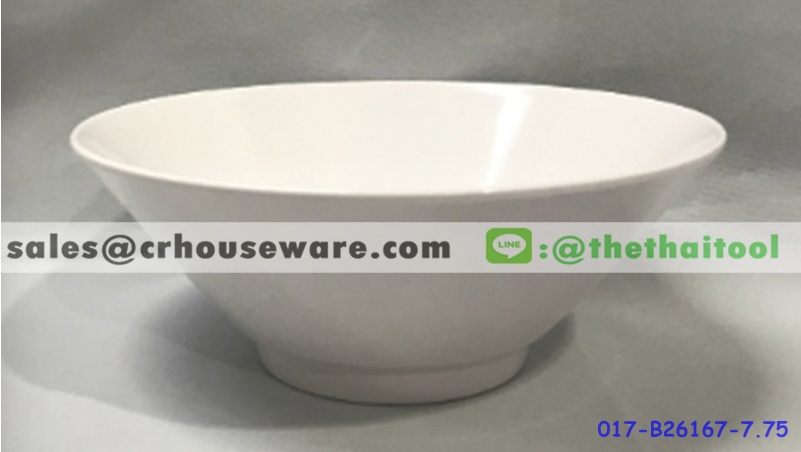 ชามบะหมี่ 7.75 นิ้ว 017-B26167-7.75