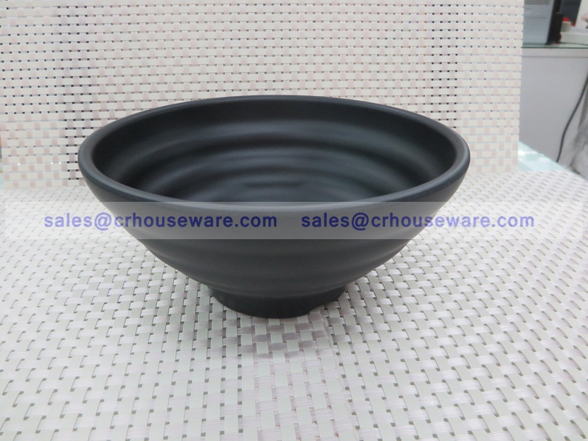 ชามราเมง ชามก๋วยเตี๋ยว ลายลอนใหญ่ 7.3 นิ้ว 017-PX-F166473