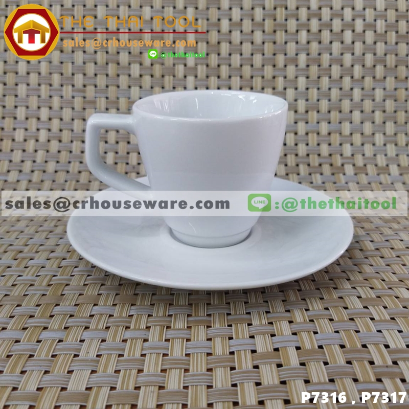ESPRESSO CUP Code : P 7316 ESPRESSO CUP SAUCER Code : P 7317