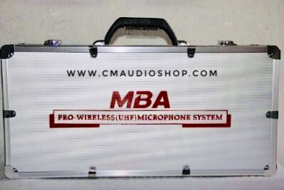 ไมค์ลอยคู่ MBA MB-666U (ย่านความถี่ UHF)