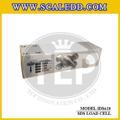 โหลดเซลล์ (Load cell) Aluminium construction IDS628 สำหรับรองรับน้ำหนักเครื่องชั่ง พิกัดน้ำหนัก 50, 60, 100, 120, 150, 200, 300, 500 Kg. โหลดเซลล์ ยี่ห้อ SDS