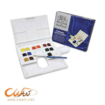 ชุดสีน้ำ Winsor Cotman Compact Box 14สี