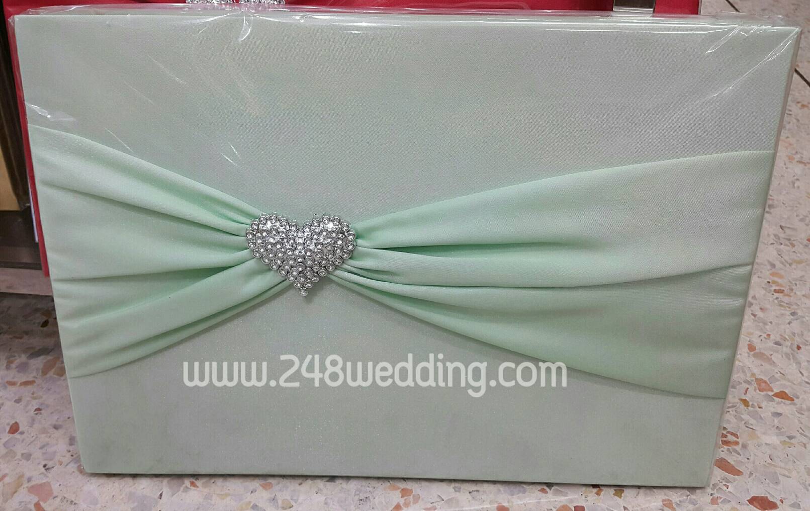 สมุดอวยพร (สีมิ้น)