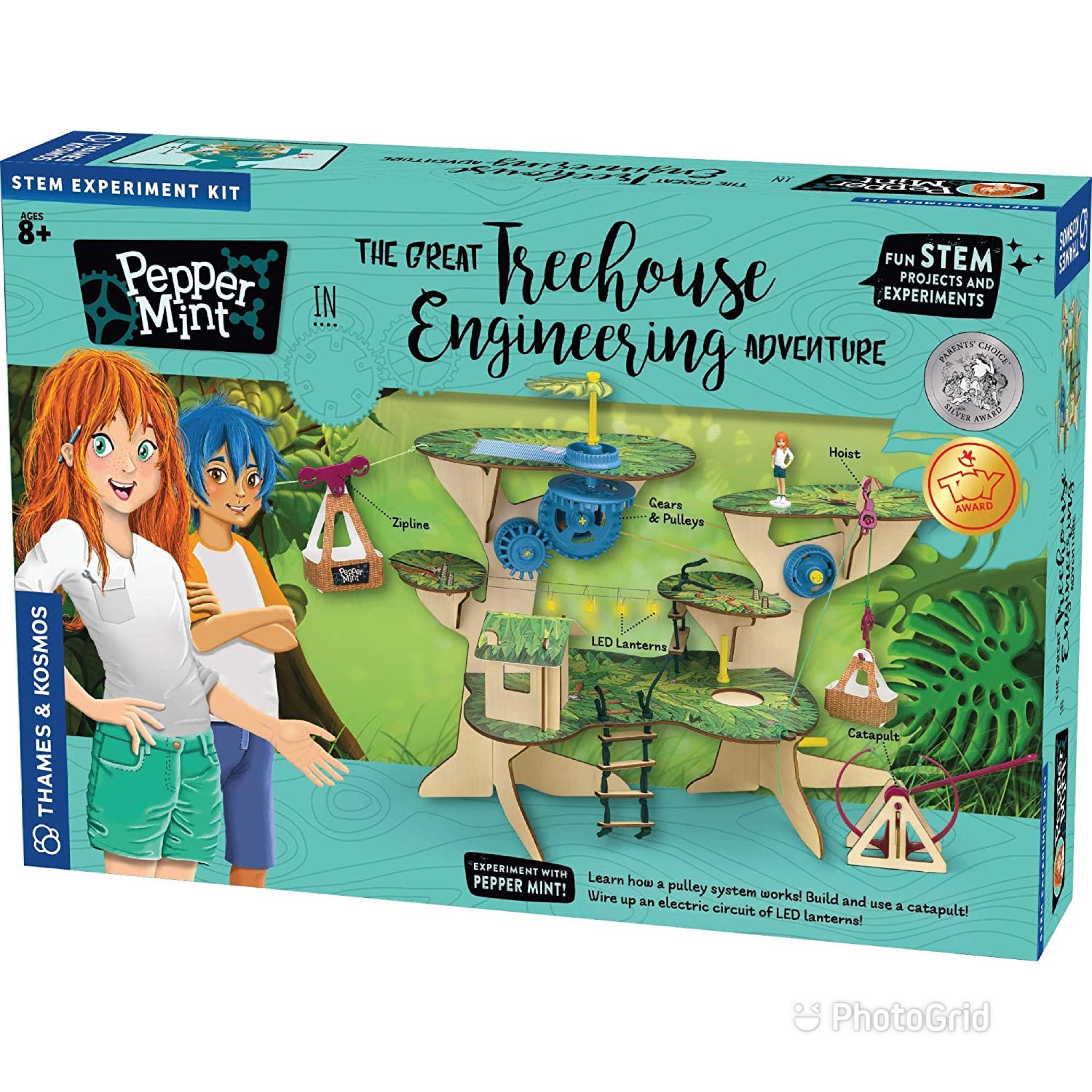 Thames & Kosmos Pepper Mint in The Great Treehouse Engineering Adventure Science Experiment Kit