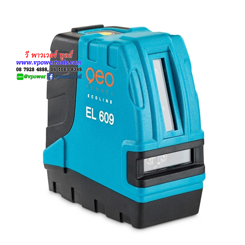 GEO FENNEL EL609-SET เครื่องเลเซอร์ เส้นกากบาทพร้อมขาตั้ง