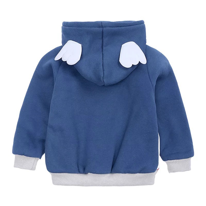 เสื้อกันหนาว บุขน ฮีโร่ ฮูดมีหน้ากาก