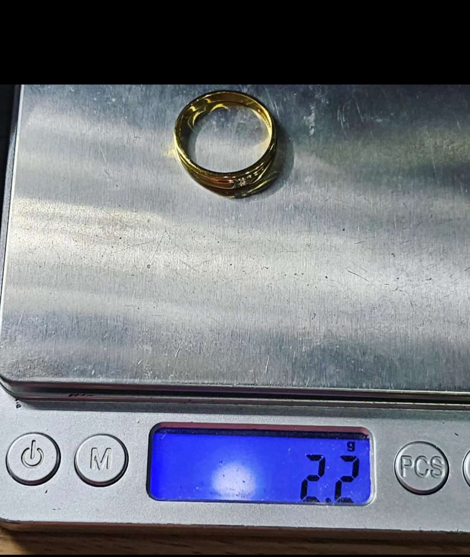 พร้อมส่งและสั่งผลิตแหวนเพชรแท้ปลอกมีดใส่ได้ทั้งหญิงและชาย แหวนแต่งงาน แหวนหมั้น ใส่เที่ยว ออกงาน แหวนทองคำ 9K เพชรเกสรแท้ 0.03 กะรัต 1 เม็ด ราคาถูกมาก ส่งฟรี