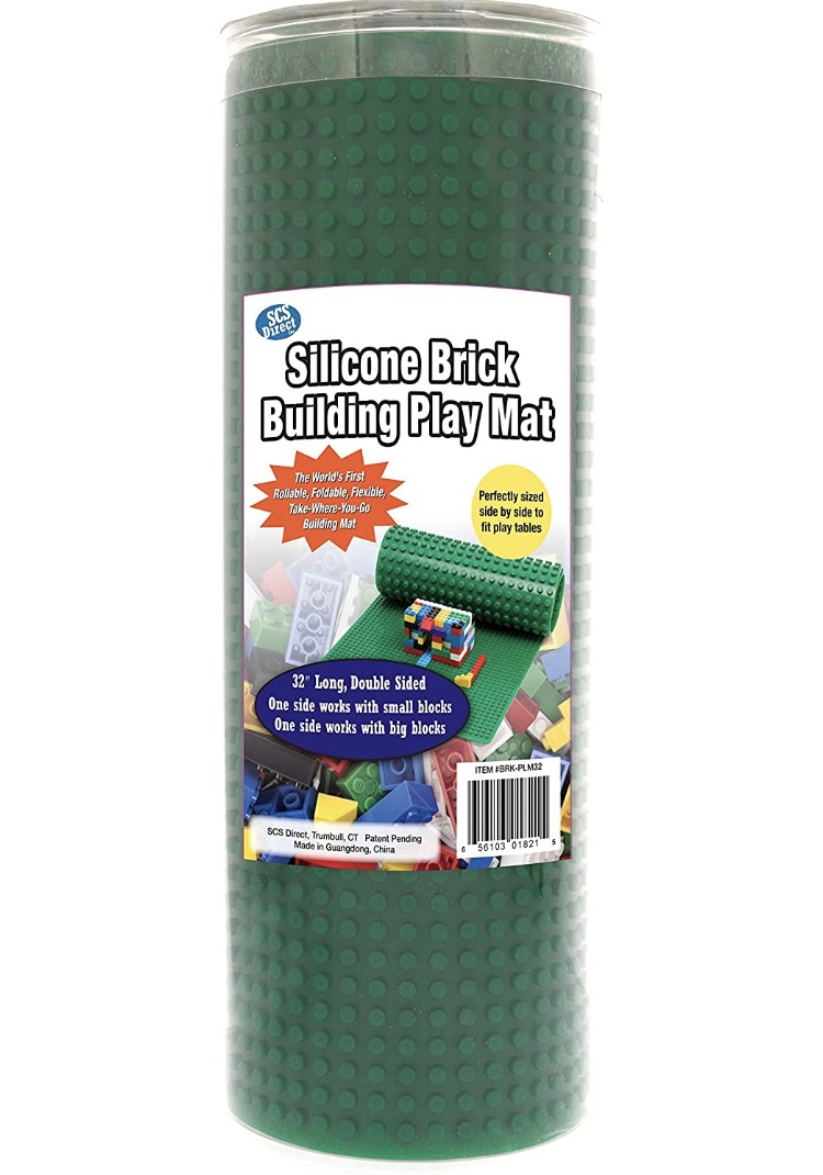แผ่นบอร์ดเลโก้ Brick Building Play Mat by SCS