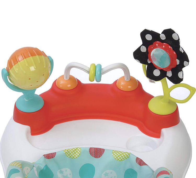 รถผลักเดินและรถหัดเดิน Kolcraft Tiny Steps 2-in-1 Activity Walker, Jubilee