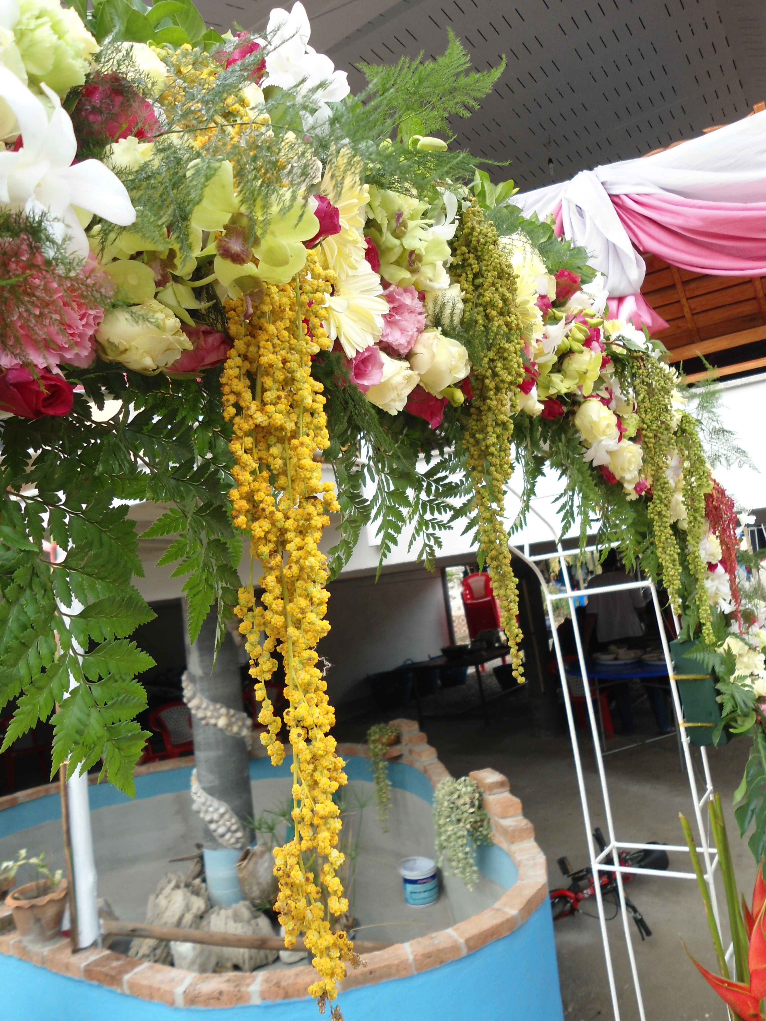 ซุ้มดอกไม้งานแต่ง