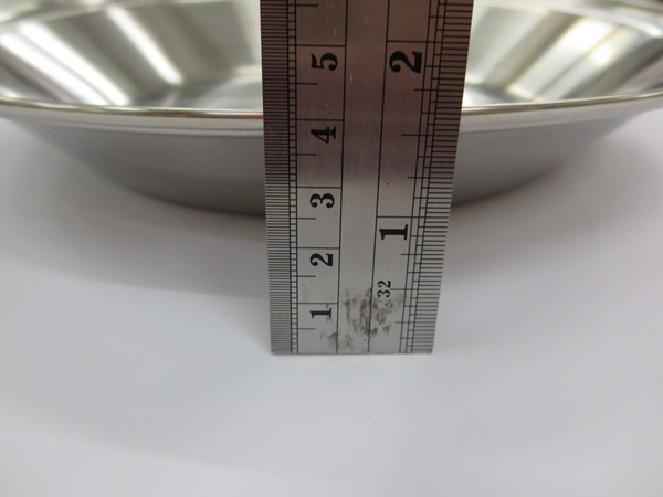 ฝาครอบอาหารสเตนเลส 10 นิ้ว 005-529,ฝาครอบอาหารสเตนเลสทรงเตี้ย,plate_Cover_short